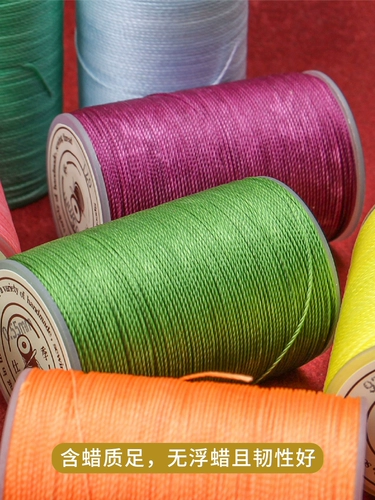 Ручная ручная 9 -затяжная круглая восковая линия