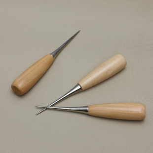 裁皮定位辅助划线 百工革悟 手工皮具DIY 高品质圆锥 扩孔锥子