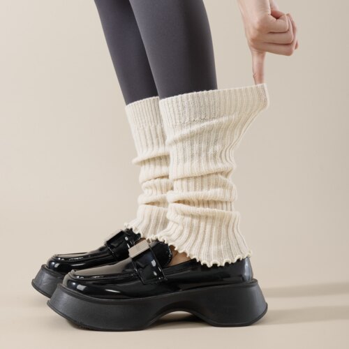 柠檬舒品lemonsox羊毛堆堆袜套 女童女士袜子