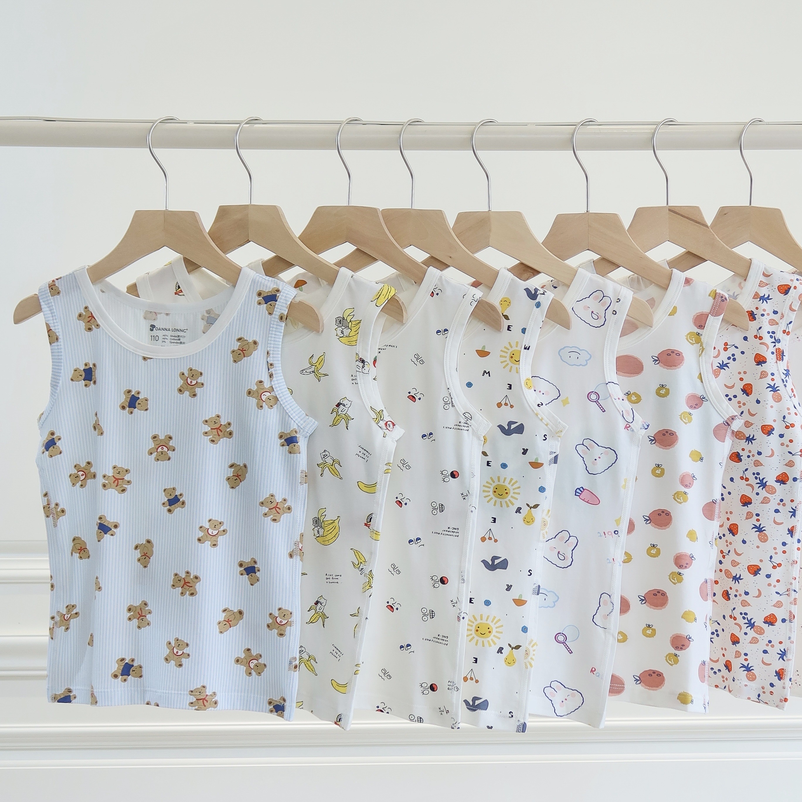 JOANNA LONNG天丝莫代尔棉背心