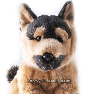 正版美国ToysRus玩具反斗城狼狗 警犬仿真动物毛绒布艺类公仔玩偶