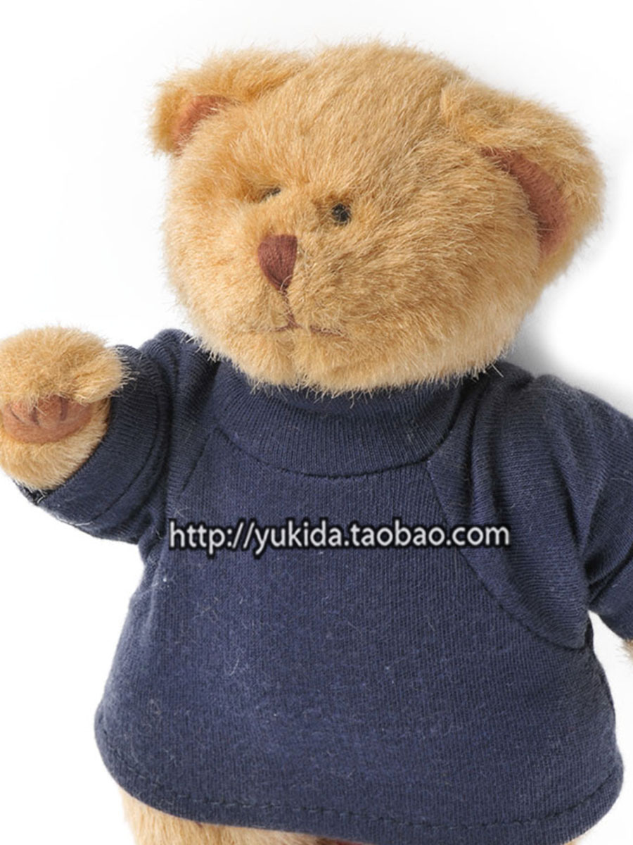 正版美国Russ可爱关节泰迪熊Teddy bear毛绒布艺类玩具公仔4款入