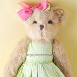 正版收藏 美国TeddyBear浪漫花季关节泰迪熊毛绒布艺类玩具公仔03