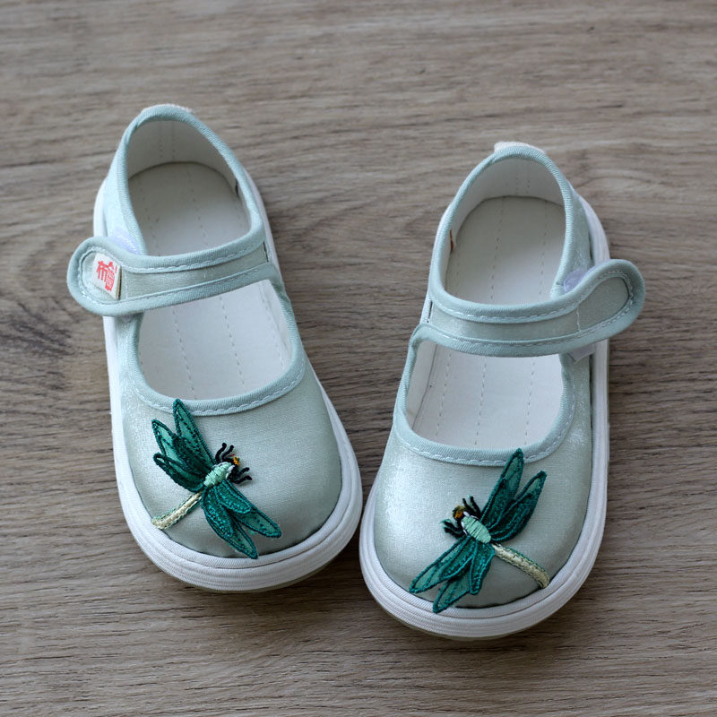 蜻蜓中国风儿童千层底手工布鞋宝宝幼儿园室内鞋女童汉服鞋春秋款,童鞋/婴儿鞋/亲子鞋,儿童汉服鞋,淘宝优惠券,粉丝福利购,淘宝优惠卷