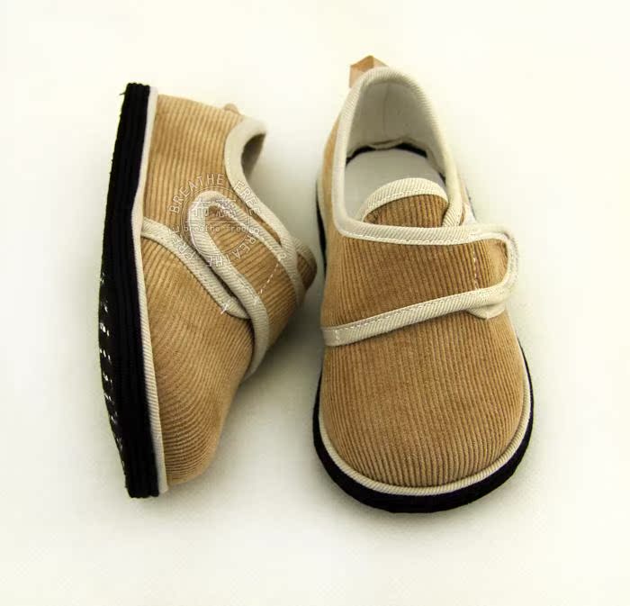 Chaussures enfants tissu en velours côtelé pour printemps - semelle Melaleuca - Ref 1048185 Image 2