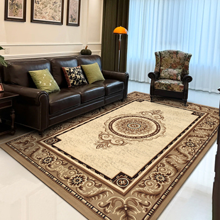 地毯高端别墅立体雕花新中式 美式 客厅茶几卧室地垫大面积 欧式 正品