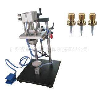 半自动香水扎盖机香水封口机铝盖扎盖机香水抓盖机香水中套机