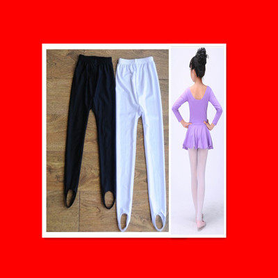 儿童舞蹈练功服芭蕾舞脚踩裤少儿脚蹬裤男女童打底裤体操裤健美裤