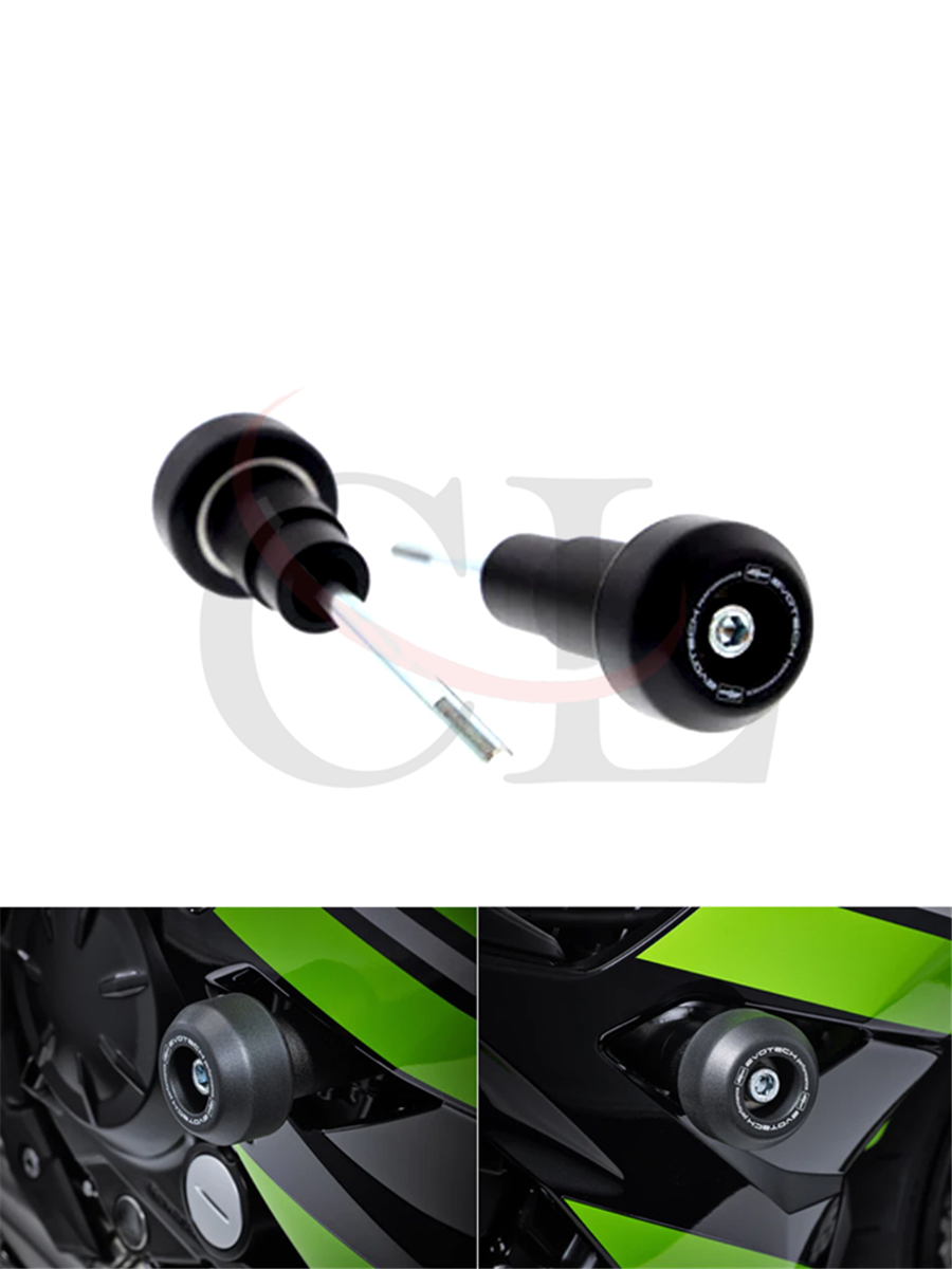 适用川崎Ninja650改装车身防摔球