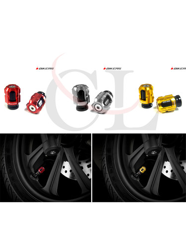BIKERS适用雅马哈 R1/R6/R3/R7/R9/MT09/MT07/MT03改装气门防尘盖