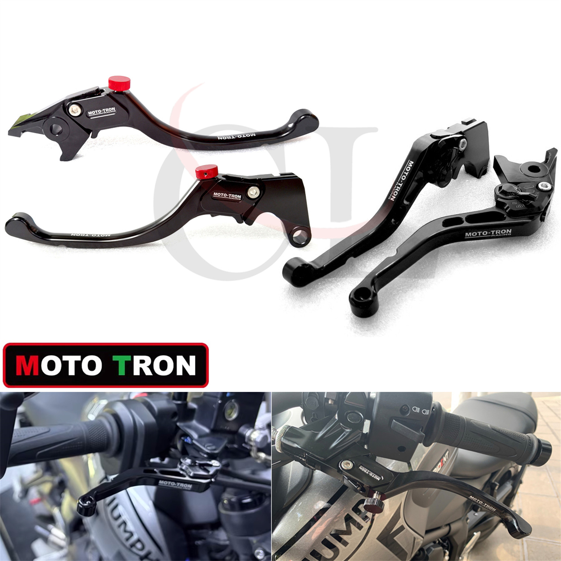 MOTO-TRON适用于凯旋 TIGER 1050/Sport 2017-2020 刹车离合牛角