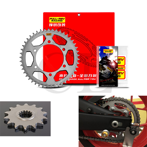 FULL-REV适用川崎 大牛 ZX10R 2016-2020 改装轻量化竟技前后牙盘