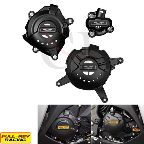 FULL-REV适用雅马哈 R3/R25/MT03 2015-2022 改装发动机保护边盖