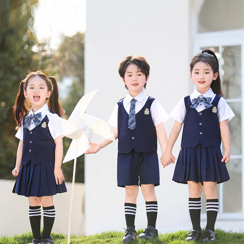 幼儿表演服装暑期幼儿园毕业照小学班服朗诵康塔塔比赛表演服装