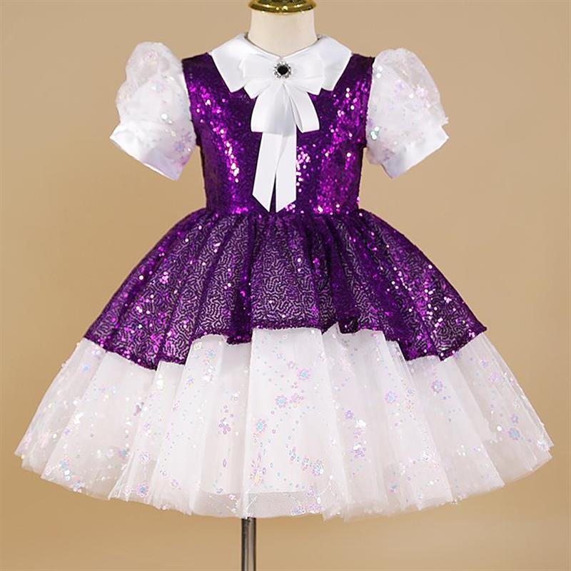 原创高端儿童大合唱团演出服中小学生诗歌朗诵比赛表演服装蓬蓬裙