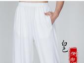 太极拳裤 太极服牛奶丝太极裤 薄款 练功裤 练功服春 男女夏服装