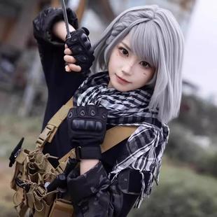 三角洲行动麦晓雯cos服骇爪原皮全套cosplay服装女表演服装现货