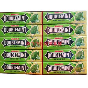 箭牌*13.5g条装绿箭口香糖原味5片装*整盒卖（20条/盒）