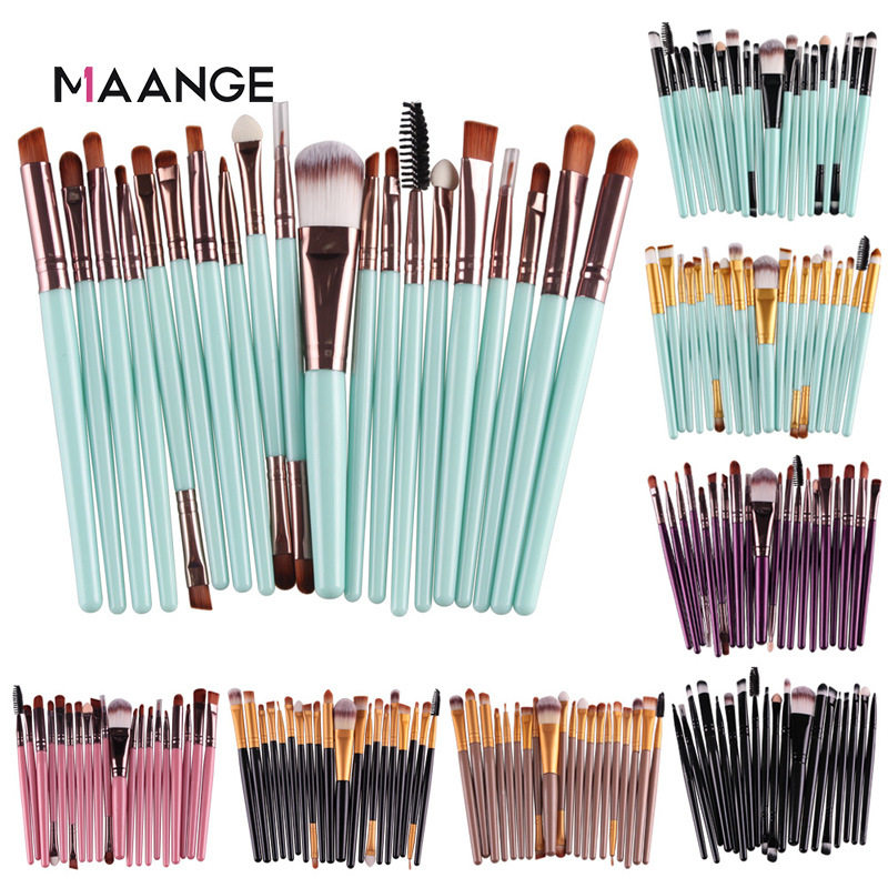 20Pcs Makeup Brushes Cosmetics Kit Make Up Brush set