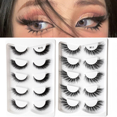 Eyelash Lash Cross Eyelashes Elongated False Eye Extensio