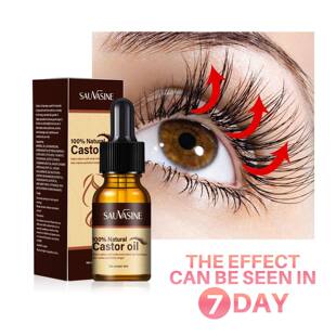 7 Day Castor Oil Eyelash Growth Serum Enhancer Curl Natural