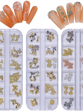 3D Nail Art Rhinestones Diamonds Gems Jewelry Rivet Nail Tip