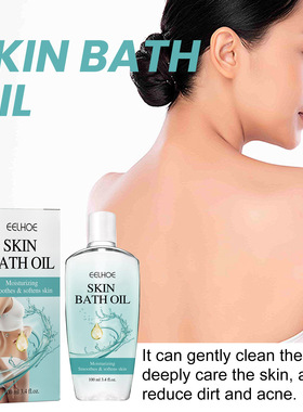 Body cleansing repairing skin Whiten moisturizing shower oil