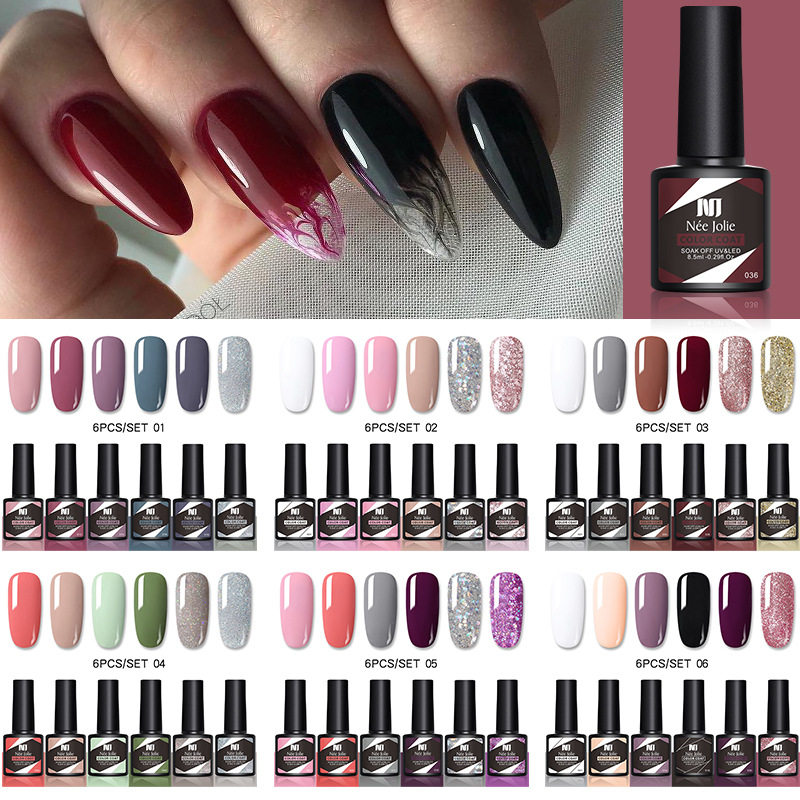 GelNaiPosh6CrSet美甲