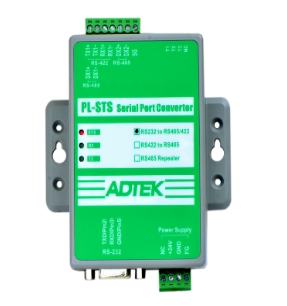 台湾铨盛ADTEK串列阜信号转换器/RS-232转RS485中继放大器PL-STS