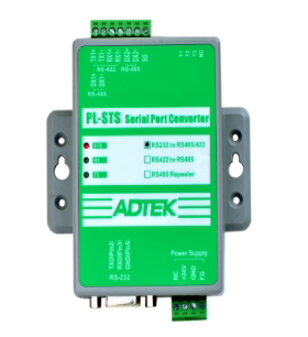 台湾铨盛ADTEK串列阜信号转换器/RS-232转RS485中继放大器PL-STS