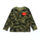 夏秋款 儿童长袖 T恤衫 2025春季 男童圆领打底衫 休闲迷彩军训服上衣