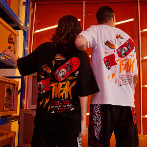 OVERSIZE日系潮牌短袖T恤