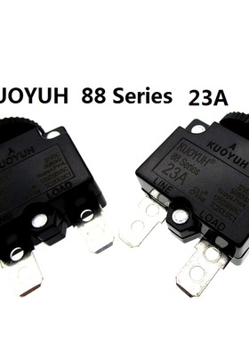 台湾KUOYUH过流保护器 过载保护器 电流保护开关88系列23A 88-23A