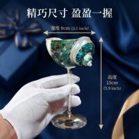 Internet-famous conch glass cup, exquisite Marine shell conch glass cup, creative cocktail cup, female best friend thumbnail 3