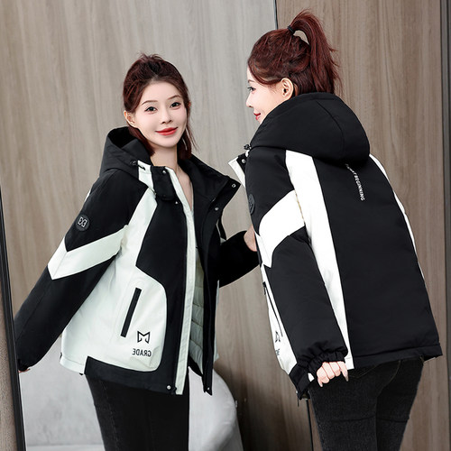 冬季新款休闲宽松冲锋衣棉衣