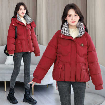 面包服女短款2025冬季韩版