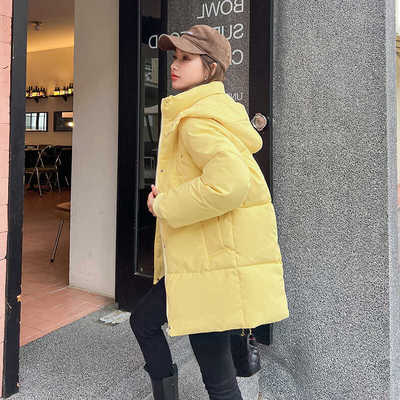 韩系羽绒棉衣女羽绒棉服韩版宽松