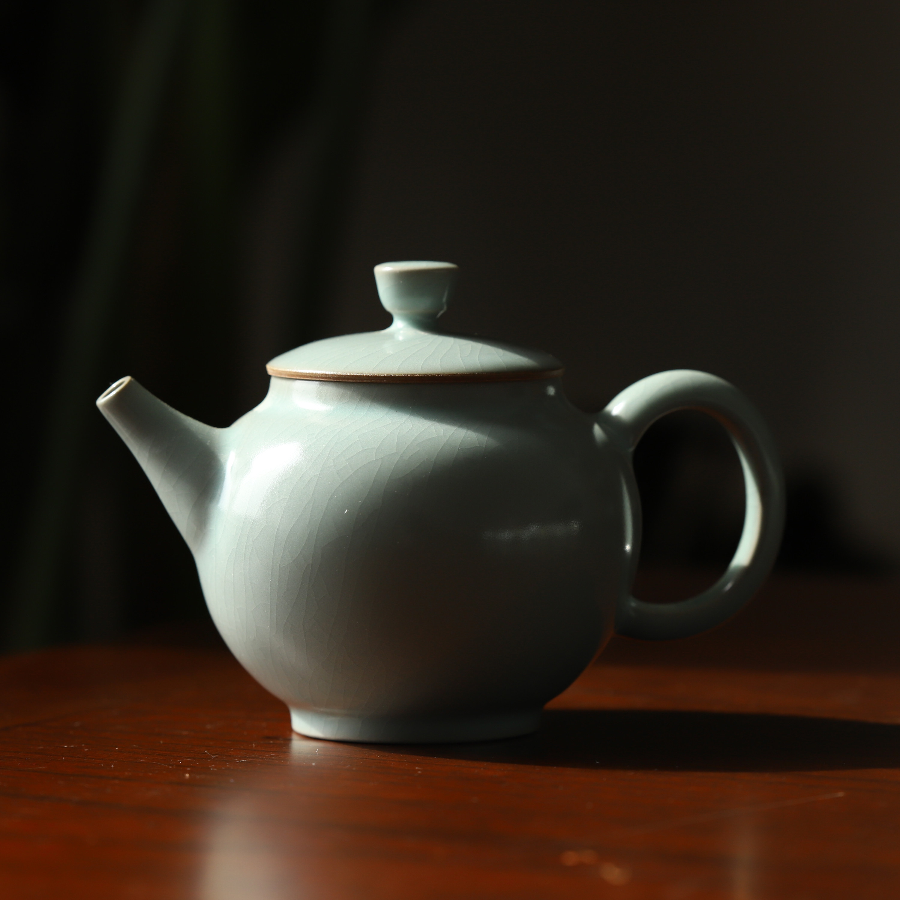 弘宝汝窑范随州手工壶