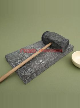 仿真泡沫胸口碎大石道具