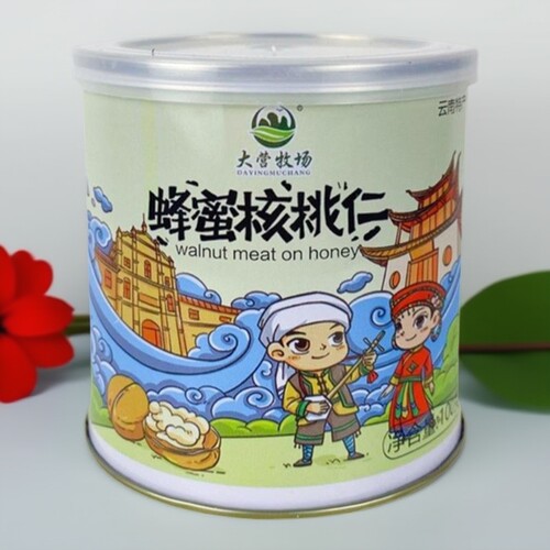 大营牧场蜂蜜核桃仁云南特产100g丽江大理餐厅火车琥珀礼盒送礼10