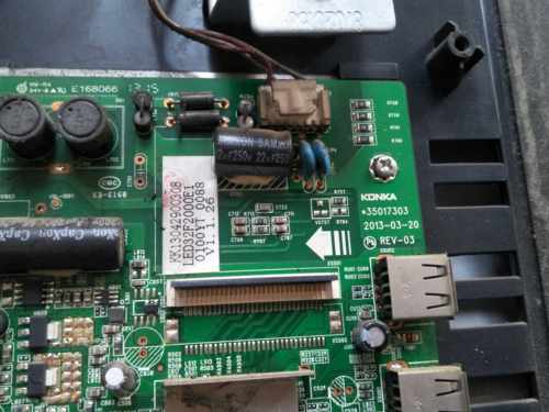 原装 康佳LED32F3300CE主板35017303 配屏72000069YT实物图