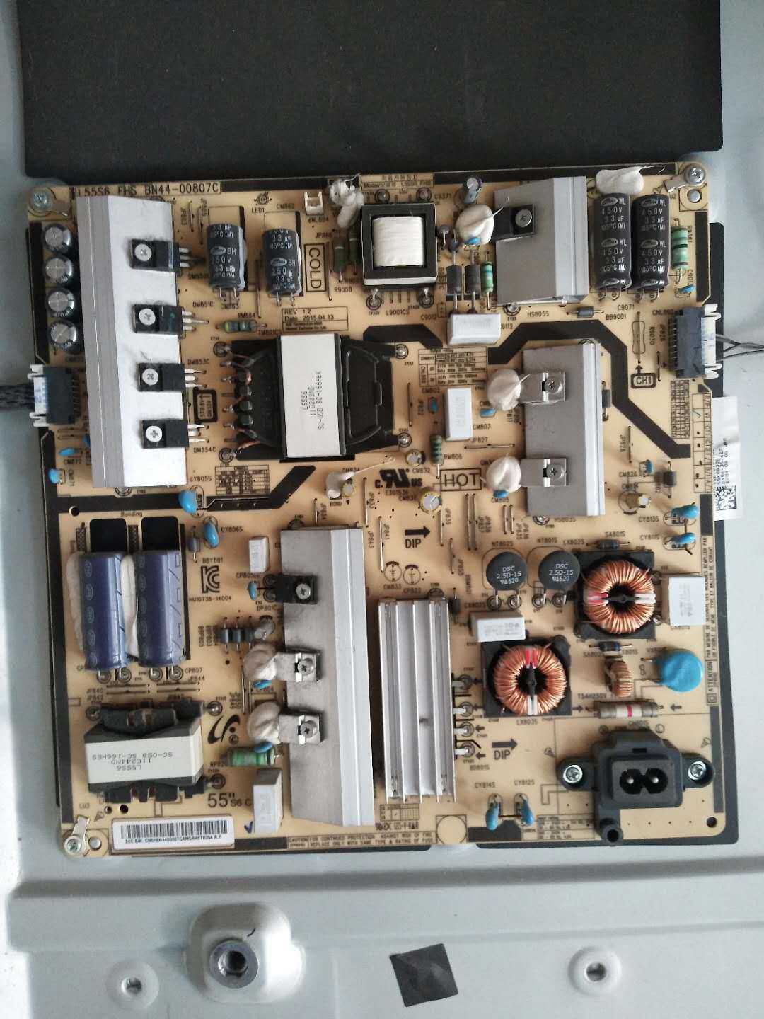 三星曲面原装UA55KU6880JXXZ液晶电视电源板BN44-00807C电源板