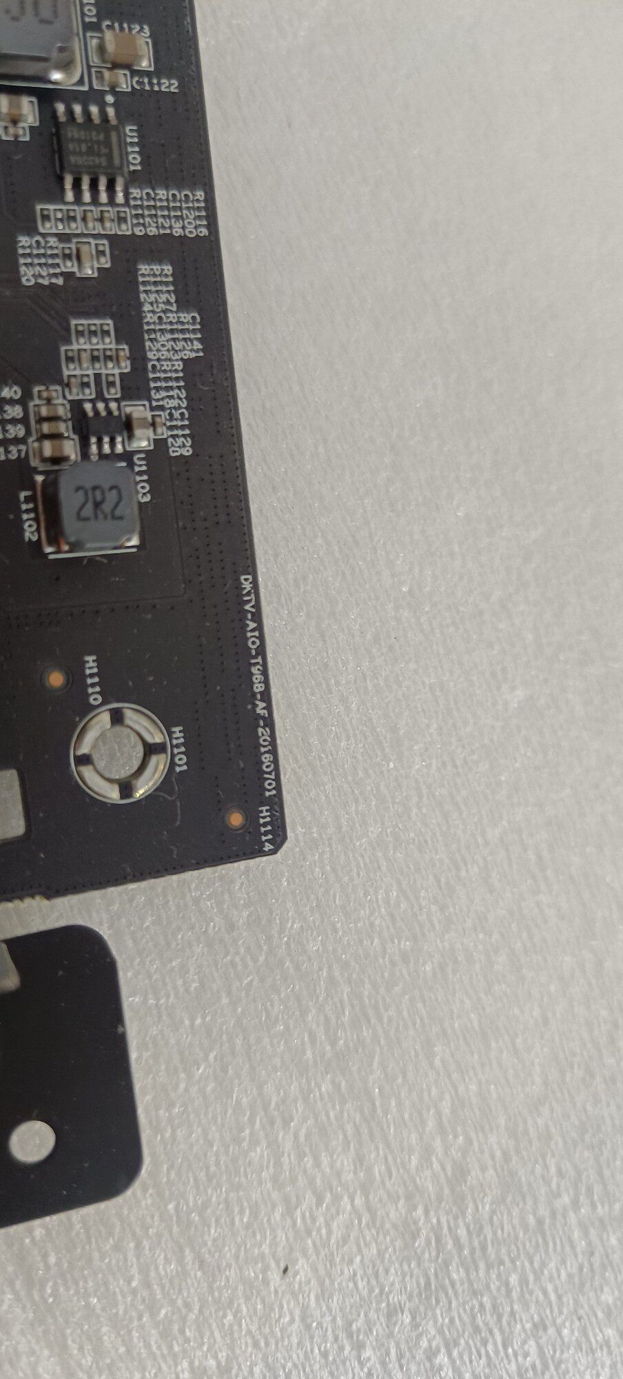 小米拆机L55M5-AB 主板 DKTV-AI0/AIO-T968-AF-20160701屏MI55TV