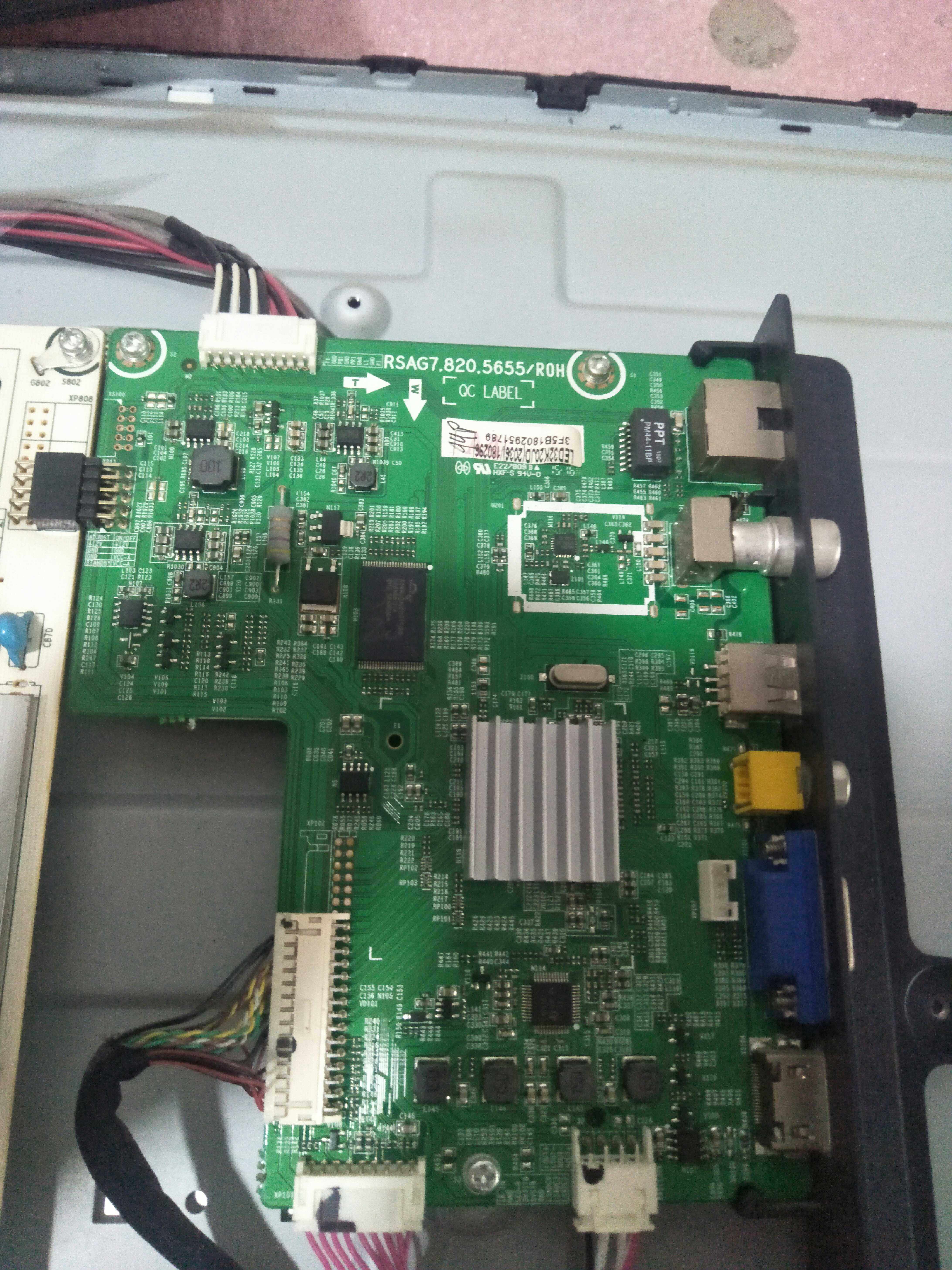 原装海信LED32K20JD主板RSAG7.820.5655/RDH屏HD315DH-E81（010）