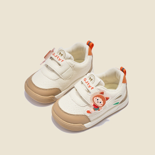 春秋宝宝鞋 周岁机能 子卡通防滑软底防踢1一3岁女婴儿男小童学步鞋