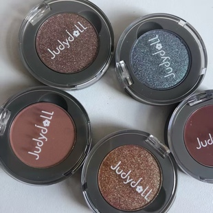 Judydoll橘朵单色眼影g01土豆泥闪粉牛郎g02大地色系珠光亮片淡妆