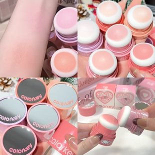 【重磅新品】Colorkey珂拉琪布丁腮红女膨胀色不易飞粉好上色百搭