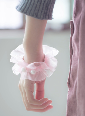 蕾丝网纱边Lolita手环