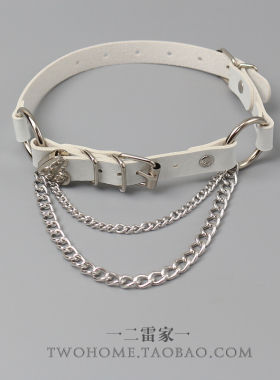 choker金属链条项圈亚比pu锁骨链