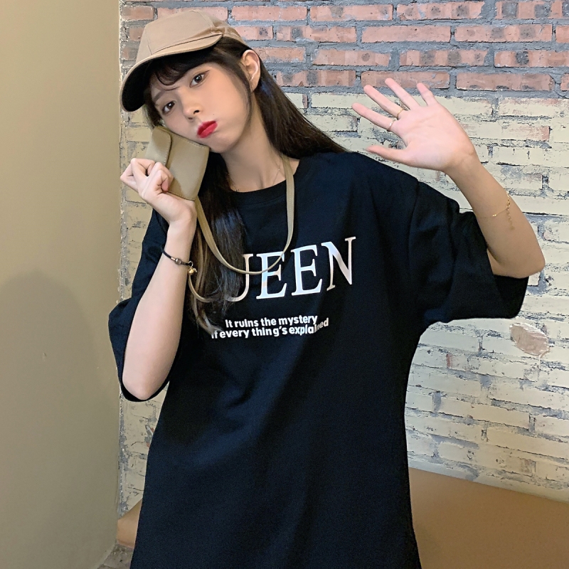 Real shot short sleeve T-shirt for women